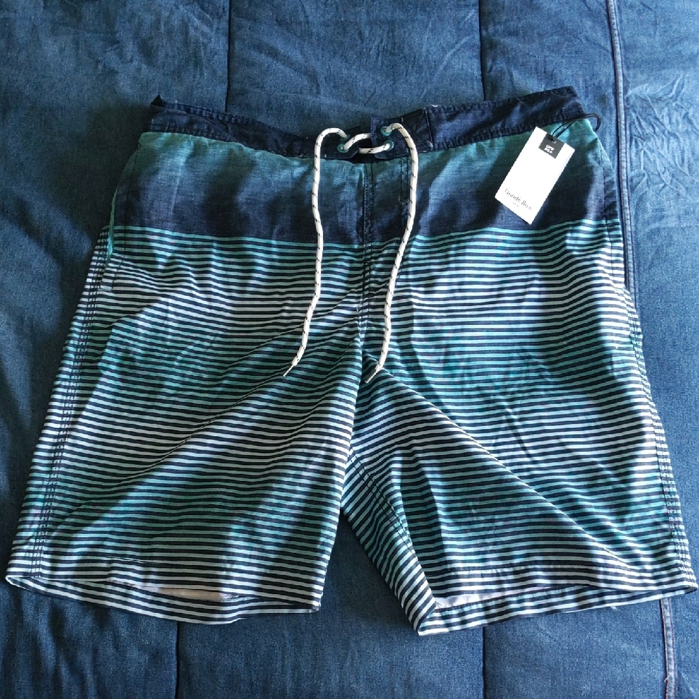 Goodfellow & Co Blue and Teal Swim Shorts